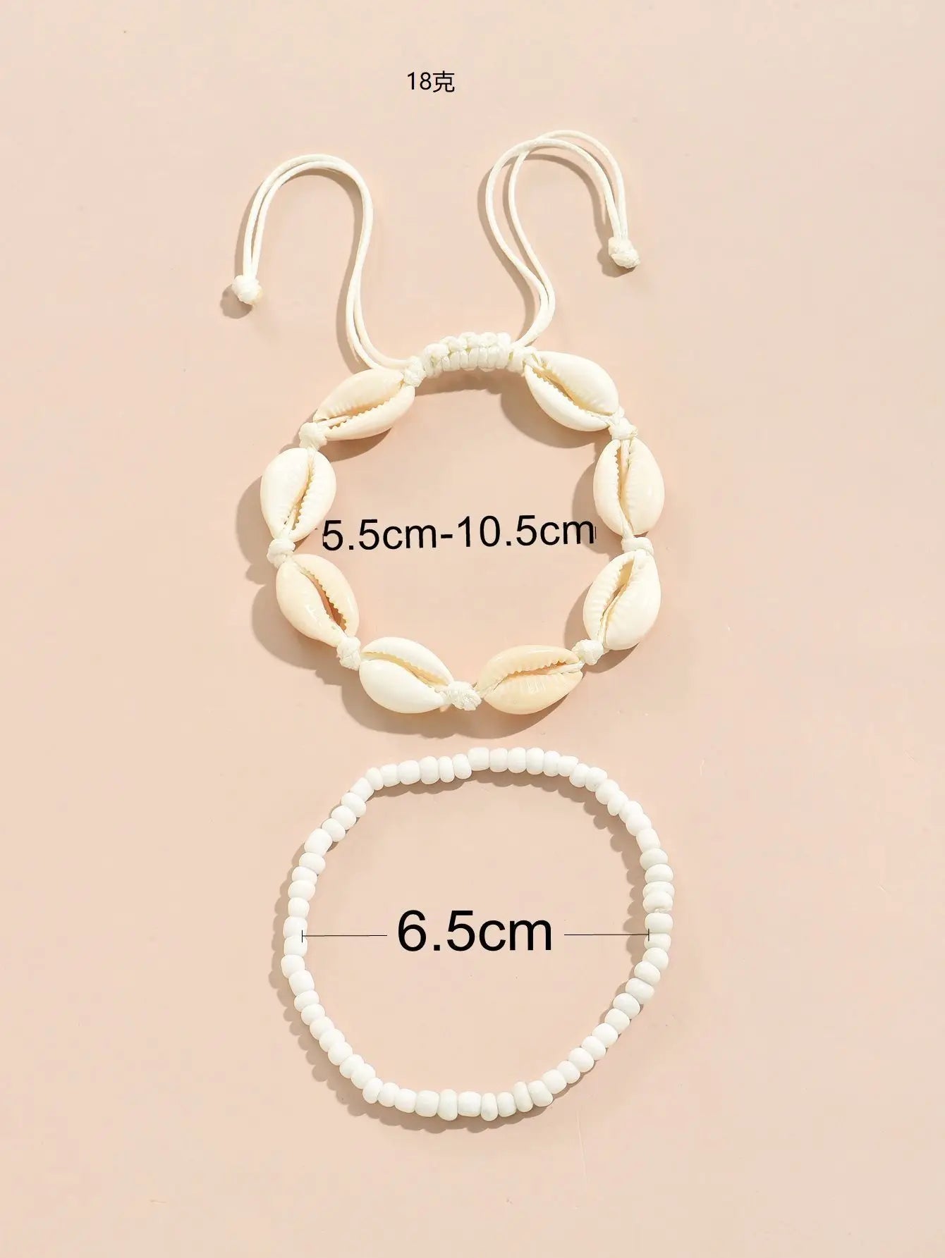 Shell Anklets For Women Foot Jewelry Summer Beach Barefoot Bracelets Ankle on Leg Chain Ankle Strap Accessories Bohemian Natural