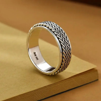 Elegant Rotating Rings for Stress Management and Fashion Enthusiasts Wear F3MD