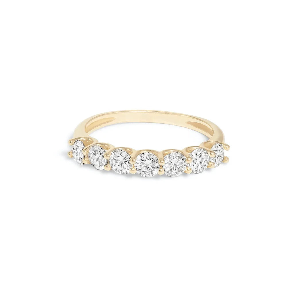 Simple Women's Ring Minimalist Gold Color Geometry Cubic Zirconia Stacking Rings Finger Accessories Female Jewelry Gifts R018