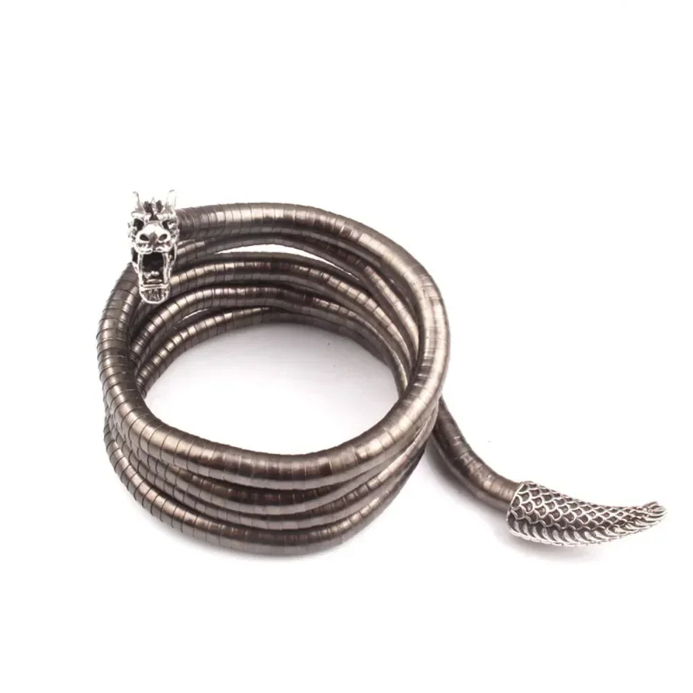 Bendable Snake Necklace Bendable Gold Silver Necklace Flexible Bracelet Twistable Choker for Women Girls Jewelry Accessories