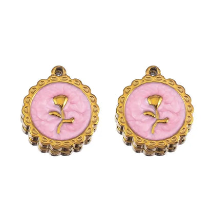 Stainless Steel Pendants Collection Cute Marine Style Pendants Various Earring Components DIY Necklace Jewelry Accessories