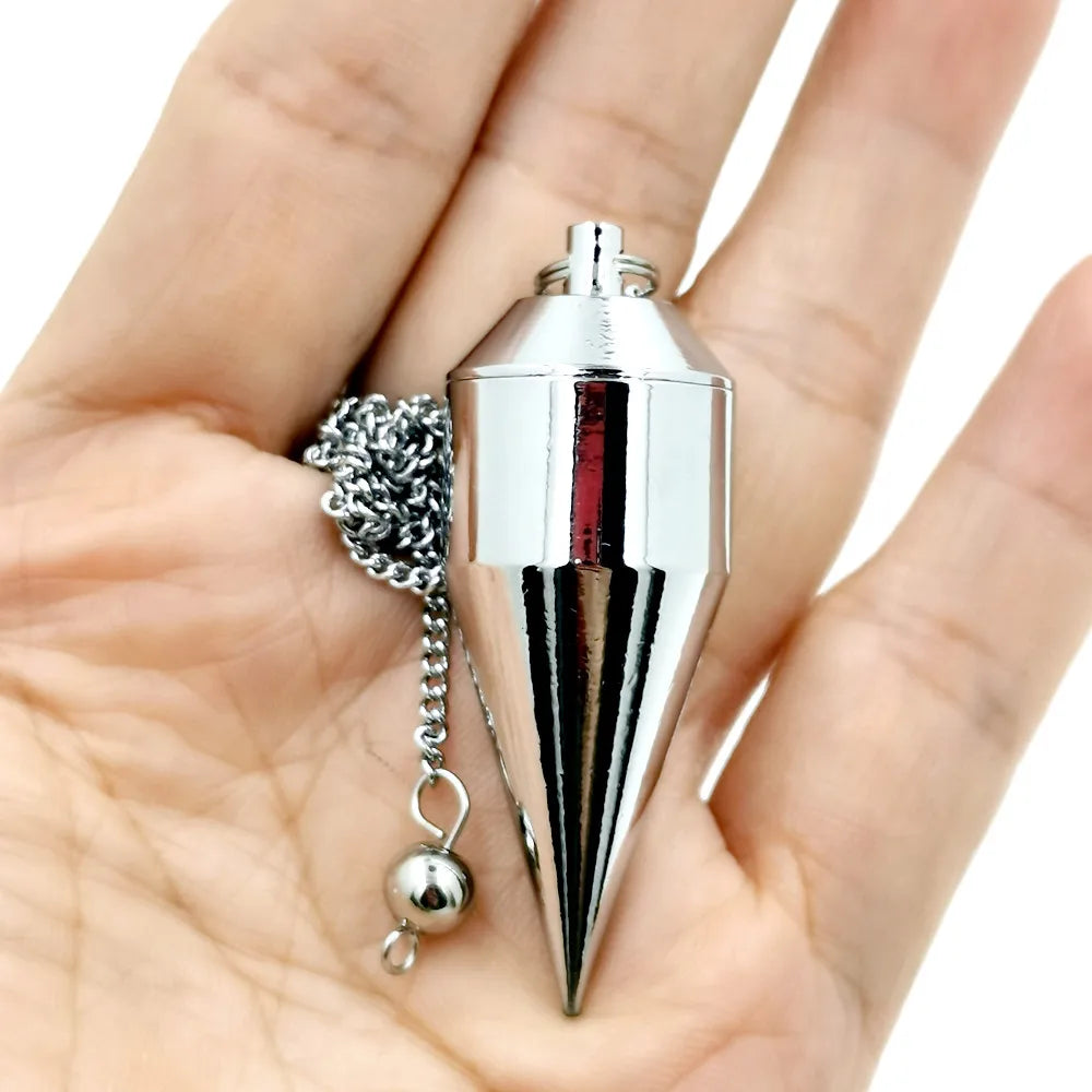 Pendant Divination Copper Pendulum for Fortune-telling Balancing Wicca Antique Dowsing Tool Wayne Pendulo Women Men Reiki Jewelr