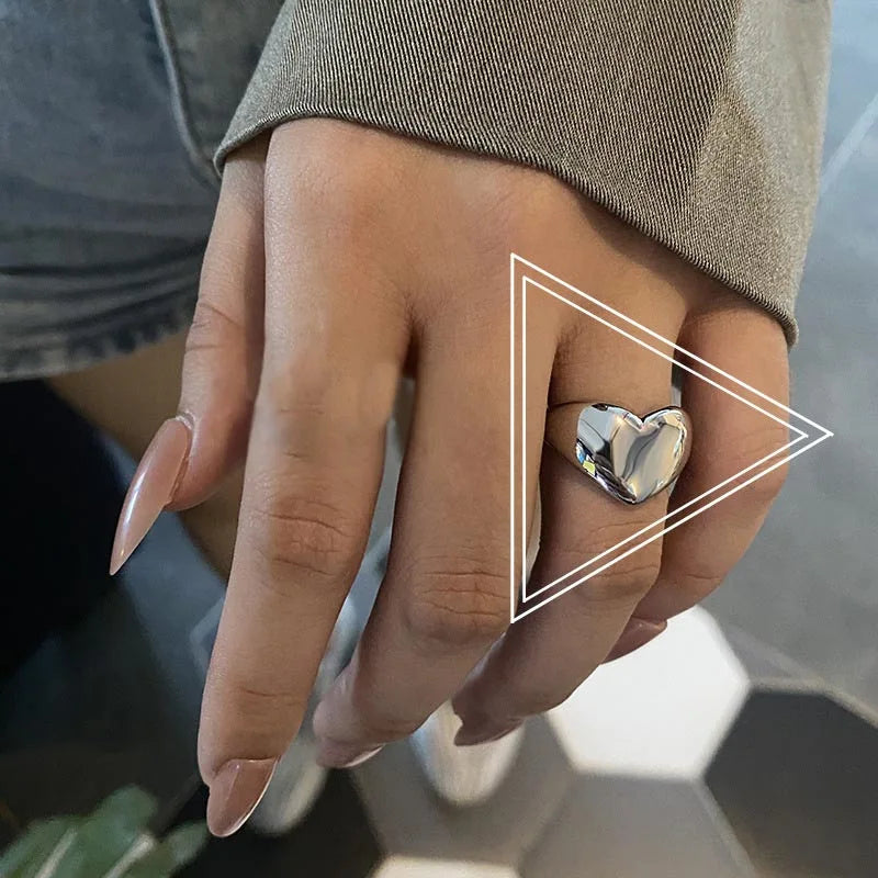 Shell Opal Stone Cuff Rings For Women Girl 2024 New Trend Fashion Personalized Vintage Jewelry Ladies Gifts Party anillos mujer
