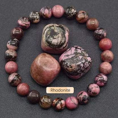 Original stone bracelet for women men trendy Blue Apatite beaded gemstone bracelets boss day scene employee appreciation gifts