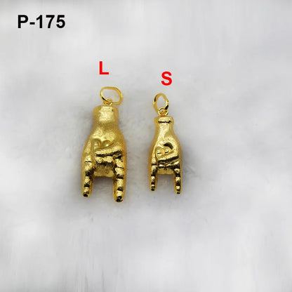 Pendant with Necklace For Women Men 24k Gold Plated Copper 33 Designs Wholesale Fashion Jewelry For Daily Wear Anniversary