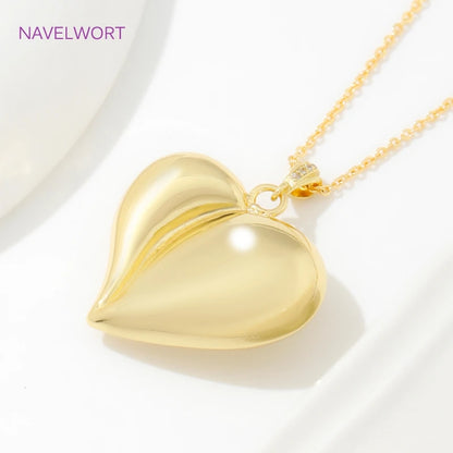Pendants For Jewelry 18K Gold Plated Brass Heart Charms Pendants For Fashion Necklace Making Supplies DIY Jewelry Accessories