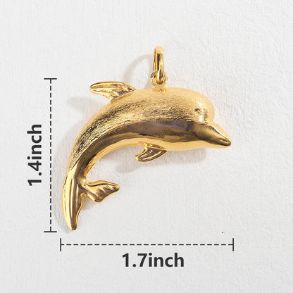 Pendant Necklace with Chain Gold Plated Dubai African Accessories For Women Big Size Men Hip Hop Fashion Jewelry