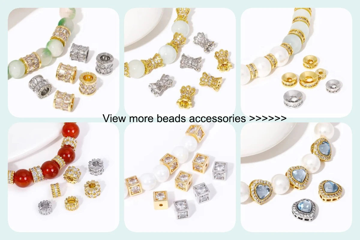 Pendants For Necklace Accessories 18K Gold Plated Brass Inlaid Zircon Moon/Star Charm Pendant DIY Jewelry Making Supplies