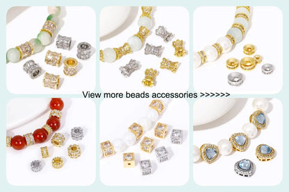 Pendants For Necklace Accessories 18K Gold Plated Brass Inlaid Zircon Moon/Star Charm Pendant DIY Jewelry Making Supplies