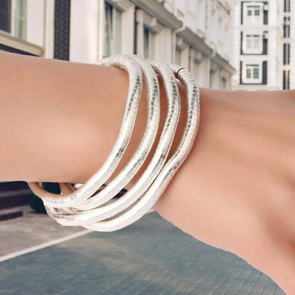 Bendable Snake Necklace Snake Chain Necklace Bendable Necklace Costume Jewelry Cool Snake Accessories For Family Friends