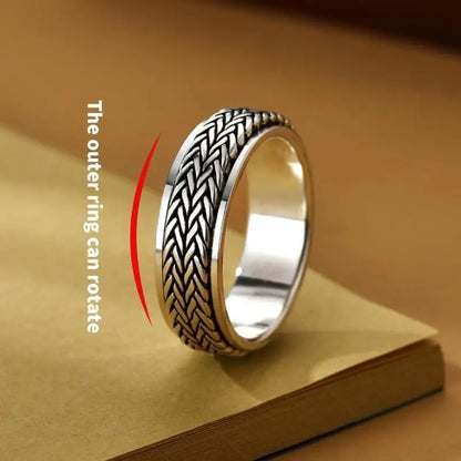 Elegant Rotating Rings for Stress Management and Fashion Enthusiasts Wear F3MD