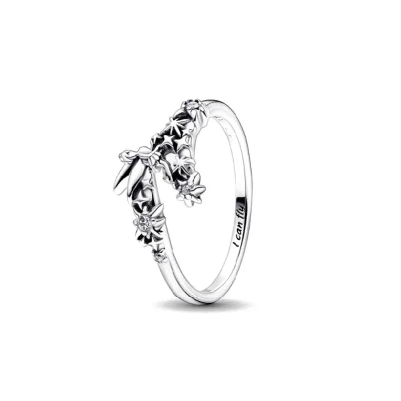 European Ring Rings 925 Sterling Silver Heart Bow Round Size 6789 For Women Men Jewelry Party Fashion Wedding