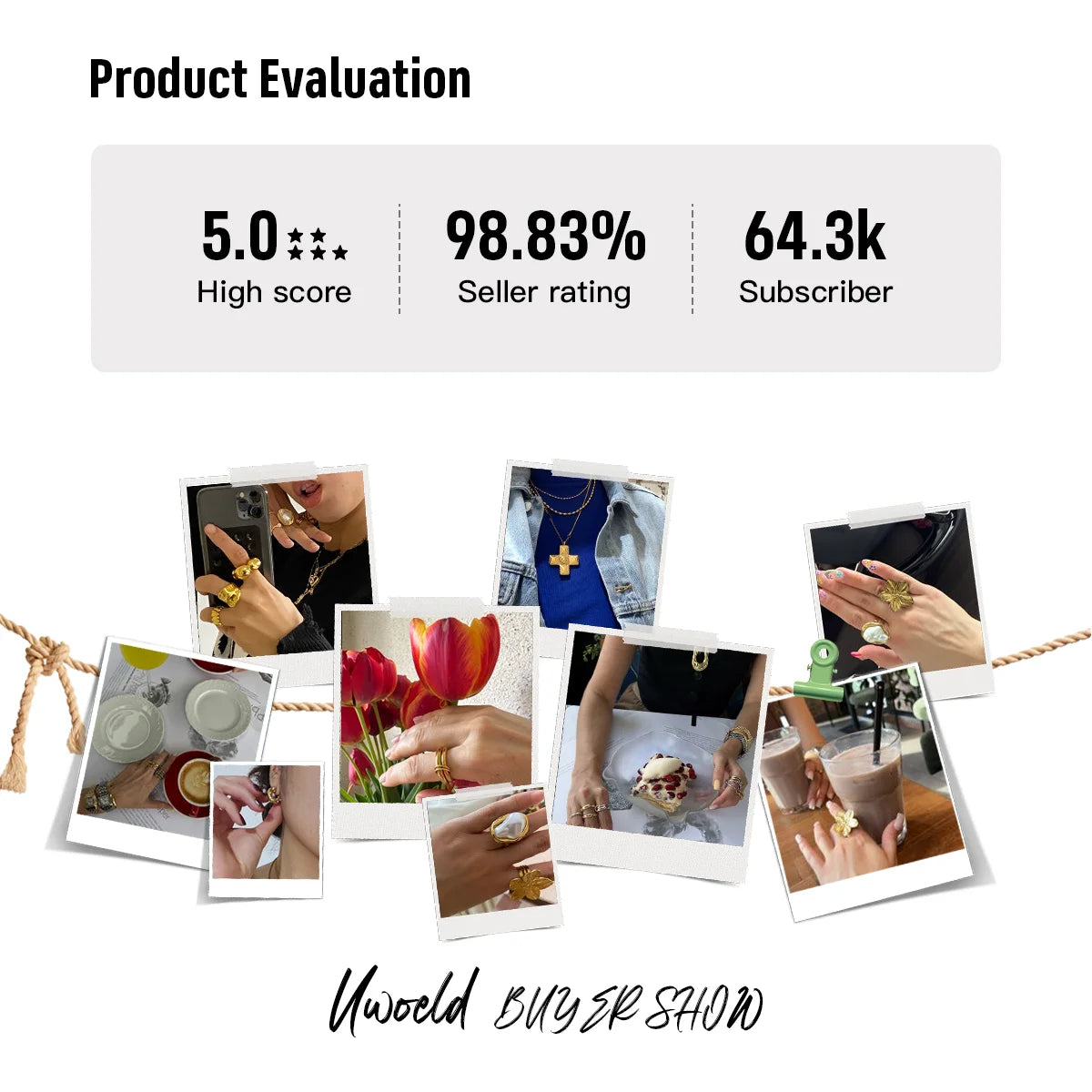 Uworld Fashion Trend 18K Gold Color Plated Stainless Steel Pink Drip Oil Flower Earrings Geometric Ear Studs Women's Accessories