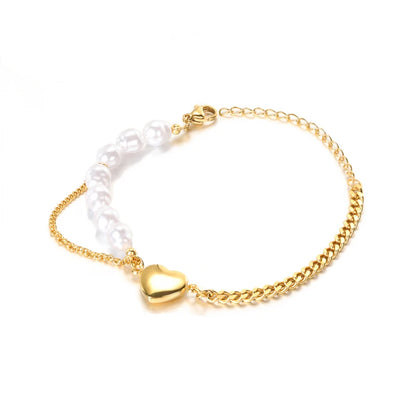 Elegant Zircon Flowers Bracelet For Women Girls Charm Gold Color Stainless Steel Plant Bracelets Luxury Designer Jewelry Gifts