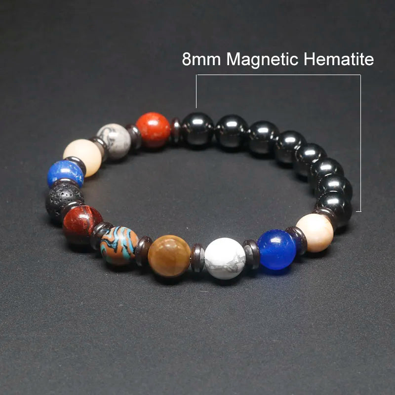 Solar System Bracelets Women Male Bracelets for Man Eight Planets Bracelets Man Best Friends Gift For Him Gift Male Bracelets