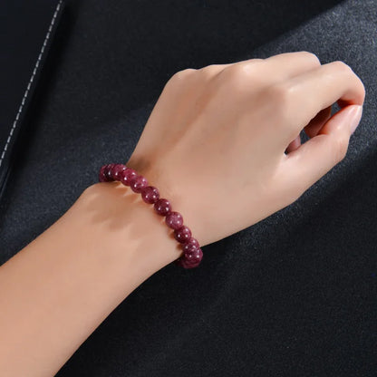 Original stone bracelet for women men trendy Blue Apatite beaded gemstone bracelets boss day scene employee appreciation gifts