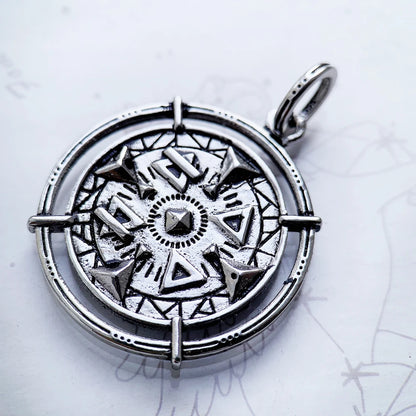Pendant Black Love Knot Maori Cross Tooth Diver Fashion Rebel Street Jewelry Europe Bijoux Accessories Gift For Men Woman