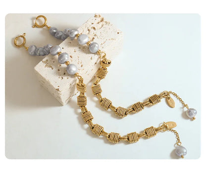 Hip Hop Bracelet Advanced European and American Ins Style Bracelet Stainless Steel Versatile Bracelet Fashion Handwear