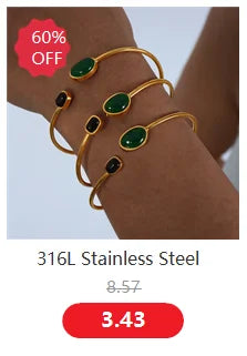 Hip Hop Bracelet Advanced European and American Ins Style Bracelet Stainless Steel Versatile Bracelet Fashion Handwear