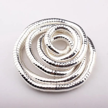 Bendable Snake Necklace Bendable Gold Silver Necklace Flexible Bracelet Twistable Choker for Women Girls Jewelry Accessories