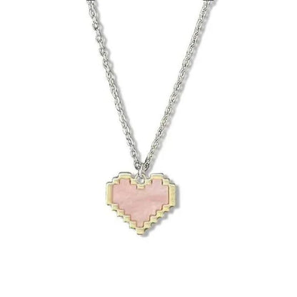 Necklace For Women Cute Simple Girls Animal Cat Sweet Heart Butterfly Pearl Embroidery Flowers Fashion
