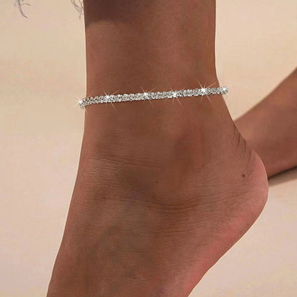 Stainless Steel Anklets Simple and exquisite Elegant chain design Fashion Anklets For Women Jewelry Party Gift Recommendations