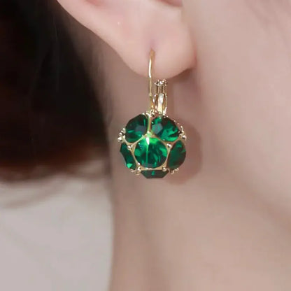 2023 New Fashion Trend Unique Design Elegant Delicate Zircon Water Drop Earrings Women Jewelry Party Premium Gift Wholesale