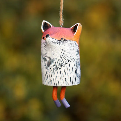 Garden Pendants Bohemian Courtyard Animal Wind Chime Pendants Fun Resin Crafts Home Courtyard Atmosphere Decorations