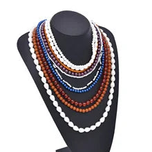 Multi level design, women's necklace, pearl layering, high-end feel, suitable for women, full of sexiness