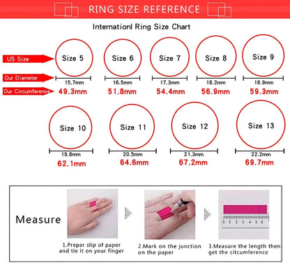 100% Real 925 Silver Rings For Women Simple Double Stackable Fine Jewelry Bridal Sets Ring Wedding Engagement Accessory