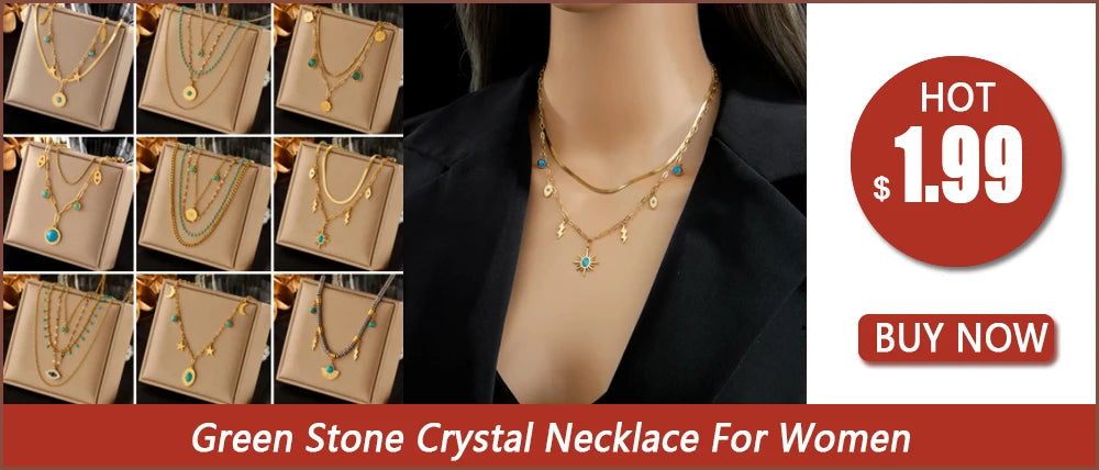 DIEYURO 316L Stainless Steel Roman Numerals White Zircon Charm Necklace Bracelets For Women New Trend Non-fading Jewelry Set