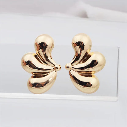 New Fashion Half Butterfly Women's Dangle Earrings Gold Color Animal Wings Unusual Earrings for Female Fashion Ear Jewelry