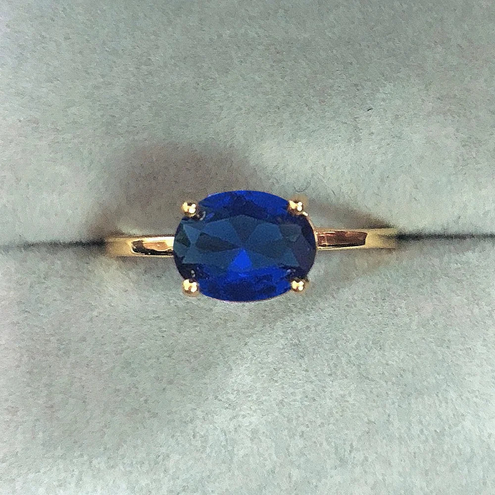 Wedding Engagement Rings For Women Jewellry For Female Gold Color Ring With Stone Women' Ring Dating Jewelry Wholesale R865