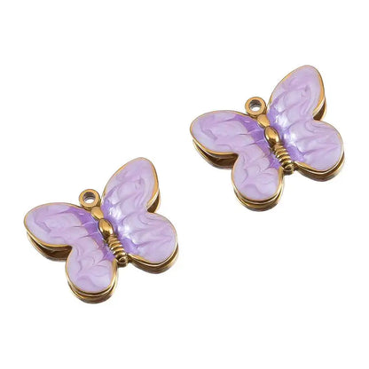 Stainless Steel Pendants Collection Cute Marine Style Pendants Various Earring Components DIY Necklace Jewelry Accessories