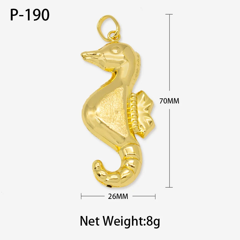 Pendant with Necklace For Women Men 24k Gold Plated Copper 33 Designs Wholesale Fashion Jewelry For Daily Wear Anniversary