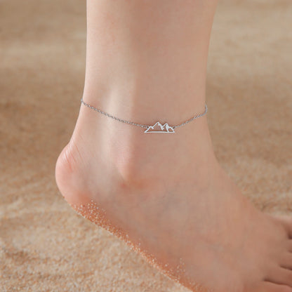 Teamer Cute Walking Cat Anklets for Women Stainless Steel Jewelry Foot Bracelet Fashion Summer Beach Accessories 2025 Wholesale