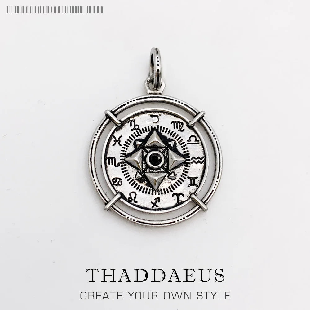 Pendant Black Love Knot Maori Cross Tooth Diver Fashion Rebel Street Jewelry Europe Bijoux Accessories Gift For Men Woman