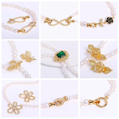 Pendants For Jewelry 18K Gold Plated Brass Heart Charms Pendants For Fashion Necklace Making Supplies DIY Jewelry Accessories