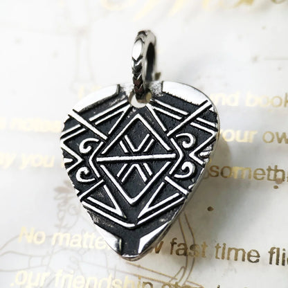 Pendant Black Love Knot Maori Cross Tooth Diver Fashion Rebel Street Jewelry Europe Bijoux Accessories Gift For Men Woman