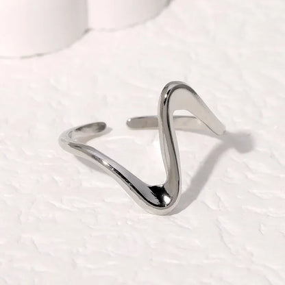 LATS Stainless Steel Gold Color Rings for Women Men 2024 Colorfast Popular Party Personalized Exaggerated Charms Jewelry Gifts
