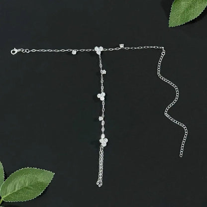 Crystal bracelets for women, simple fine chain finger bracelets, jewelry accessories, gifts