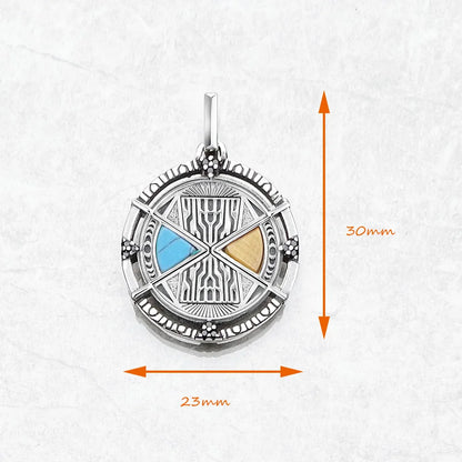 Pendants Lucky Charm Spring Jewelry Vintage 925 Sterling Silver Accessorie Positive Energy Gift For Women Men