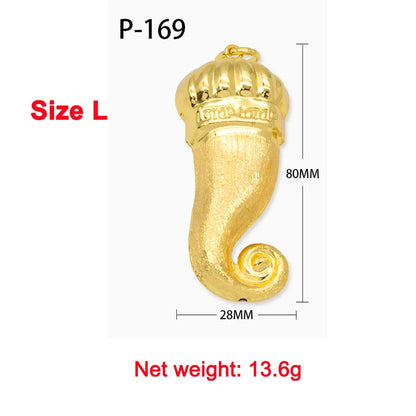 Pendant with Necklace For Women Men 24k Gold Plated Copper 33 Designs Wholesale Fashion Jewelry For Daily Wear Anniversary