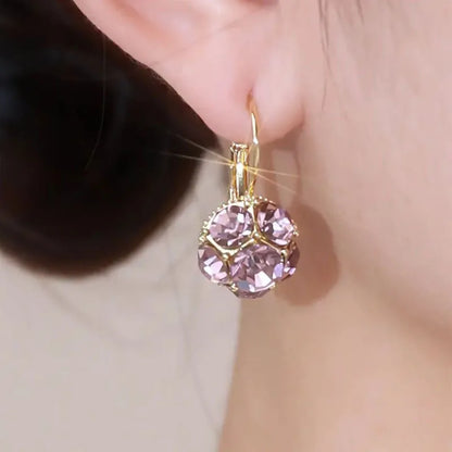 2023 New Fashion Trend Unique Design Elegant Delicate Zircon Water Drop Earrings Women Jewelry Party Premium Gift Wholesale
