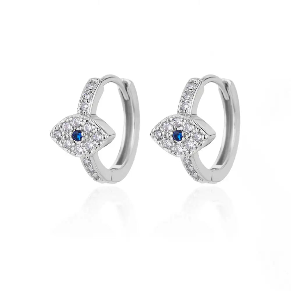 Zircon Star Earring For Women Girl Stainless Steel Hoop Piercing Earring y2k 2023 New Jewelry Accessories aretes free shipping