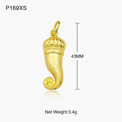 Pendant with Necklace For Women Men 24k Gold Plated Copper 33 Designs Wholesale Fashion Jewelry For Daily Wear Anniversary