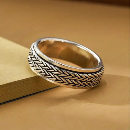 Elegant Rotating Rings for Stress Management and Fashion Enthusiasts Wear F3MD