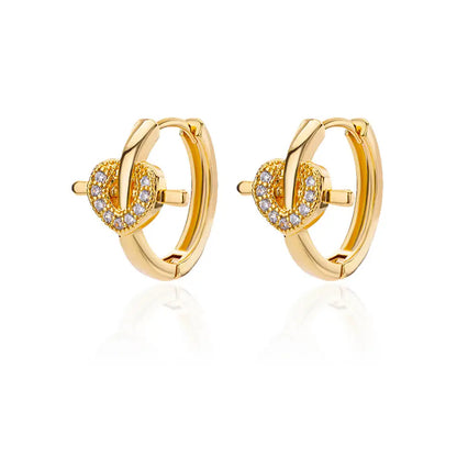 Zircon Star Earring For Women Girl Stainless Steel Hoop Piercing Earring y2k 2023 New Jewelry Accessories aretes free shipping