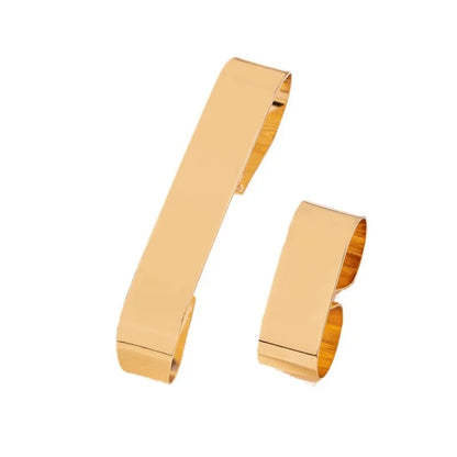 Geometric Bracelet Ring Set Women Girls Fashion Jewelry Hot Sale Party Gift 2023 New Style