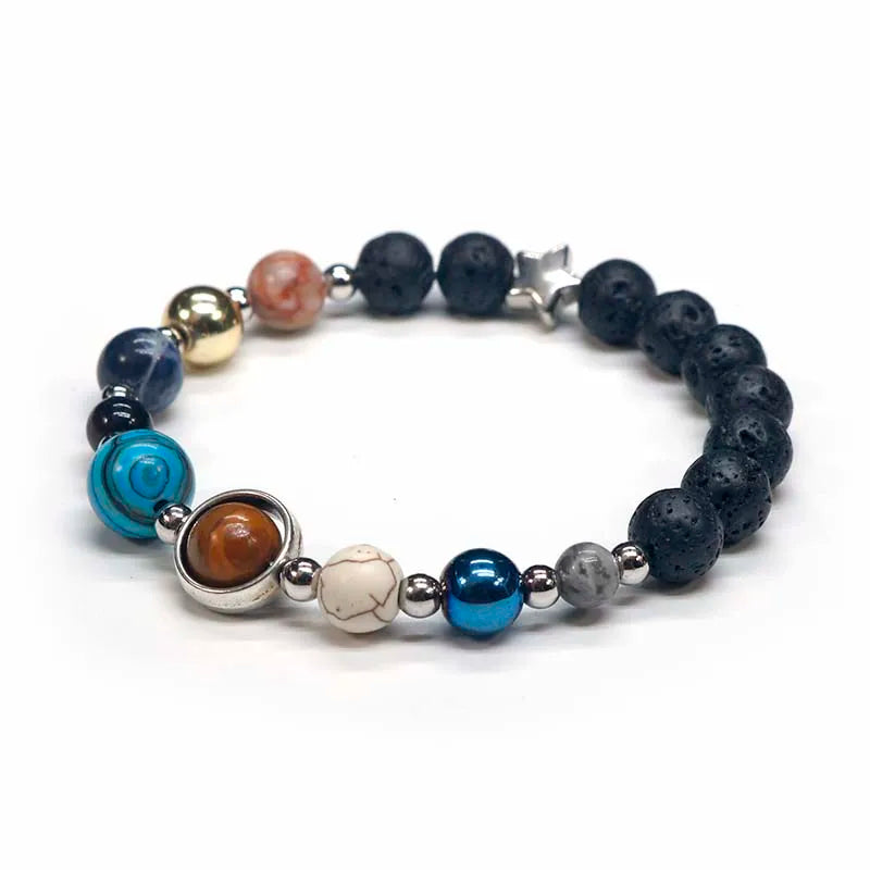 Solar System Bracelets Women Male Bracelets for Man Eight Planets Bracelets Man Best Friends Gift For Him Gift Male Bracelets